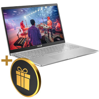 Laptop 15.6 ASUS VivoBook X515JA Silver, Intel Core i7-1065G7 1.3-3.9GHz/16GB DDR4/SSD 512GB/Intel Iris Plus Graphics/WiFi 802.11AC/BT/USB Type-C/HDMI/HD WebCam/15.6" IPS FHD Anti-Glare 250nits (1920x1080)/No OS X515JA-BQ2262