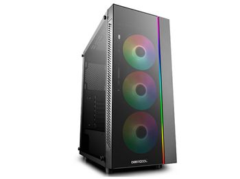 купить Case ATX Deepcool MATREXX 55 V3 ADD-RGB 3F, w/o PSU, 3x120mm,Tempered Glass, RGB, USB3.0, Black в Кишинёве 