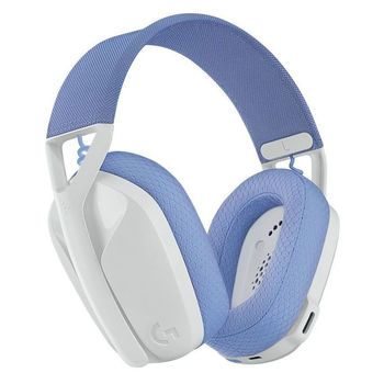 Wireless Gaming Headset Logitech G435, 40mm drivers, 20-20kHz ,45 Ohm, 83,1dB 165g 2.4 Ghz/BT White 