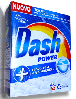 DASH POWER порошок стиральный, 62 стирки, 3720gr 