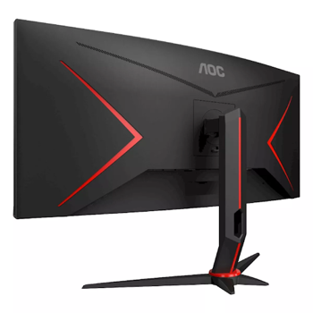 34.0" Monitor Gaming AOC CU34G2XP/BK, VA 3440 x 1440 WQHD, Black 