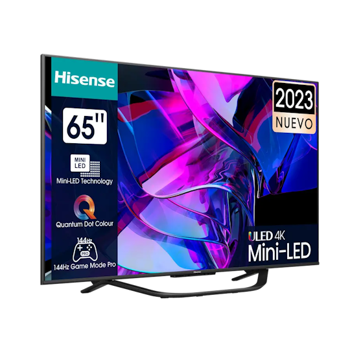Televizor 65" LED SMART TV Hisense 65U7KQ, 3840x2160 4K UHD, VIDAA U7.0, Black 