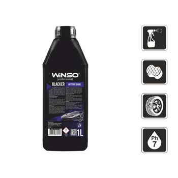 WINSO BLAKER WET Tyre Shine 1L 880840 