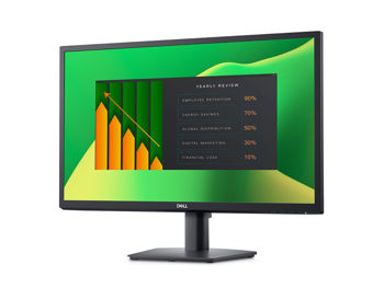 23.8" DELL E2423H, Black, VA, 1920x1080, 60Hz, 5ms, 250cd, DCR 3000:1, D-Sub+DP 