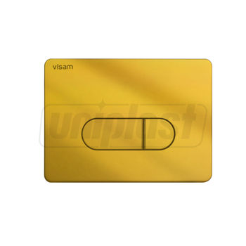 cumpără Buton actionare rezervor (incorporabil) SIENA (auriu lucios) (Gold Glossy)  VISAM în Chișinău 