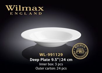 Тарелка WILMAX WL-991129 (глубокая 24 см) 