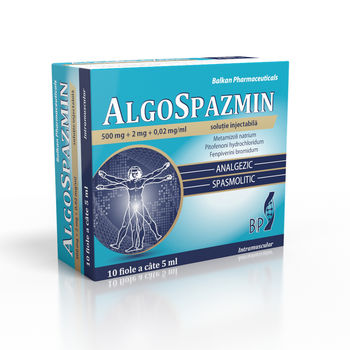 cumpără AlgoSpazmin 500mg+2mg+0,02mg/ 2ml sol.inj. N10 în Chișinău 