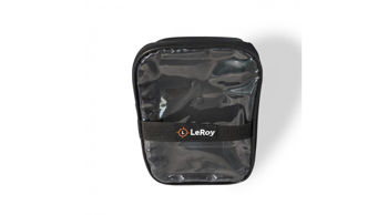Жесткая сумка с прозрачной крышкей LeRoy Solid S (оливковая) 
