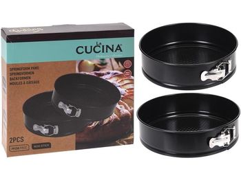 Формы для выпечки Cucina 2шт D26X7cm, D24X7cm антипригар 