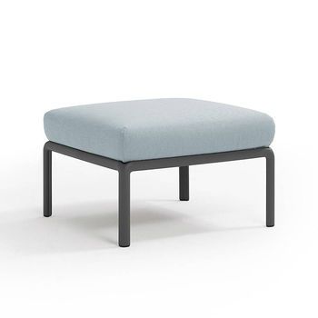 Pouf cu perna Nardi KOMODO POUF ANTRACITE-ghiaccio Sunbrella 40369.02.138