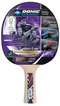 Ракетка для настольного тенниса Donic Legends 800 754425, 2.0 мм (3192) 
