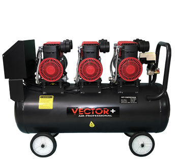 cumpără Compresor de aer Vector+ (1520Wx3) 90L în Chișinău 