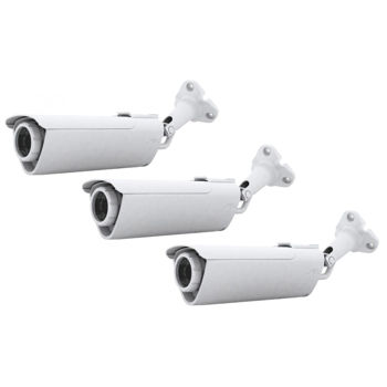 Ubiquiti AirCam Performance IP Camera 3 pack, Wall / Ceiling Mount, 30 FPS, 1 MP/HDTV 720p, 4.0 mm / F1.5, PoE, Viewing angle 47/31/54, (3-pack), PoE (IP camera/сетевая камера IP)