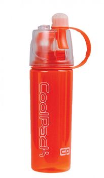 Бутылка-спрей для воды CoolPack "Mist" 600 ml оранжевая 