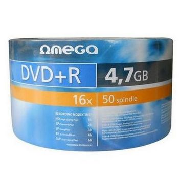50*Spindle DVD+R Omega, 4.7GB, 16x, 