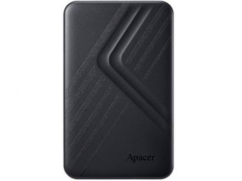 купить 1.0TB (USB3.1) 2.5" Apacer AC236 Ultra-Slim Portable Hard Drive, Black (AP1TBAC236B-1) в Кишинёве 