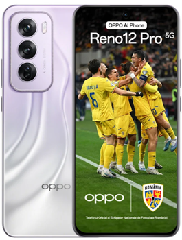 OPPO Reno 12 Pro 5G 12/512GB, Nebula Silver + OPPO TWS Headphones Enco Buds2 Pro + OPPO Power Adapter SUPERVOOC 80W 