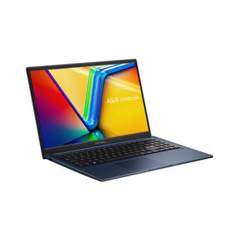 Laptop 15.6 ASUS Vivobook 15 X1504ZA Quiet Blue, Intel Core i5-1235U 3.3-4.4GHz/8GB/ SSD 512GB/Intel UHD Graphics/WiFi 6 802.11ax/BT/USB Type-C/HDMI/2xUSB 3.2/HD WebCam/Illuminated Keyboard/15.6 IPS FHD 250 nits (1920x1080)/No OS X1504ZA-BQ086