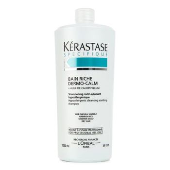 ШАМПУНЬ - KERASTASE DERMO-CALM BAIN RICHE 1L PROFESSIONAL