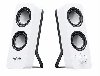 Logitech Z200 Snow White Stereo Speakers 2.0 ( RMS 5W, 2x2.5W satel.), 980-000811 (boxe sistem acustic/колонки акустическая сиситема)