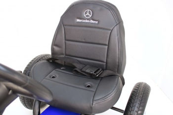 Mașină cu pedale Mercedes Benz Blue 