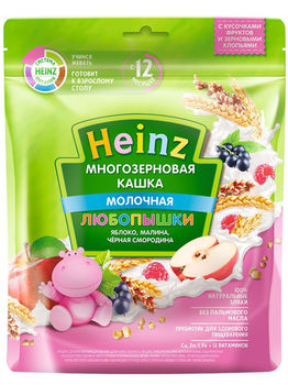 cumpără Heinz Terci din cereale cu lapte mere, zmeură, coacăză 200g în Chișinău 