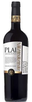 Vinuri de Comrat Plai Moldova Merlot, Syrah, sec roșu,  0.75 L 