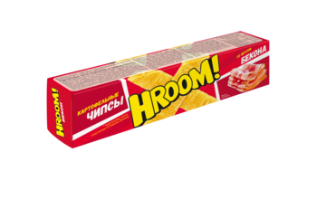 Чипсы Hroom со вкусом бекона (50г) 