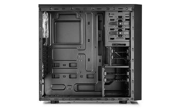 купить Case ATX Deepcool TESSERACT SW, w/o PSU, 2x120mm, Blue LED, Side Window, USB3.0, Black в Кишинёве 