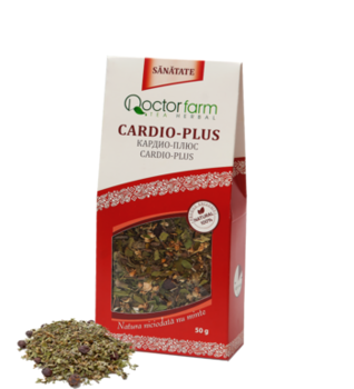 Ceai de plante Doctor Farm Cardio-Plus, 50g 