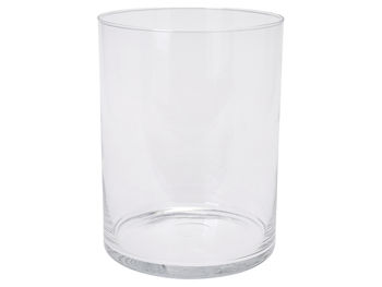 Vaza din sticla "Cilindru" H25cm, D19сm 