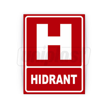 cumpără Indicator "HIDRANT" (Dibond) 26 x 20 cm în Chișinău 