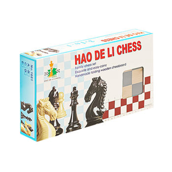 Шахматы деревянные 3-в-1 29.5x29.5 см 167606 (9016) 