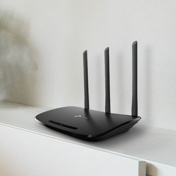 Wi-Fi N TP-LINK Router, "TL-WR940N", 450Mbps, 3x5dBi Fixed Antennas 