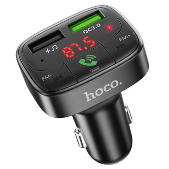 Hoco E59 Promise QC3.0 car BT FM transmitter 