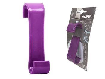 Carlig MSV forma -S liliac, plastic 