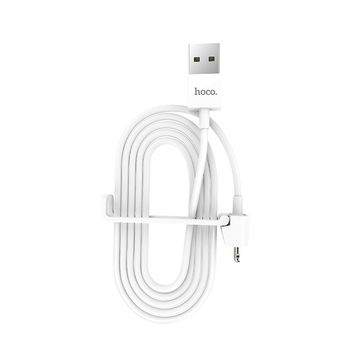 Кабель Hoco X31 Lightning + Держатель [White] 