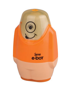 Ластик с точилкой 2в1 "E-Bot" Serve 