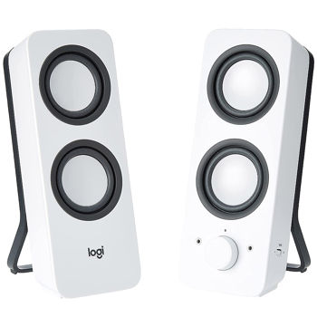 Boxe Logitech Z200 Snow White Stereo Speakers 2.0 ( RMS 5W, 2x2.5W satel.), 980-000811 (boxe sistem acustic/колонки акустическая сиситема)