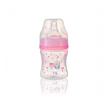 Biberon standard anti-colită din plastic, 120 ml BabyOno 