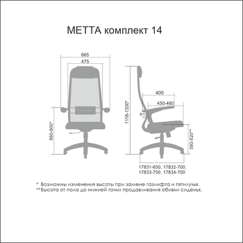 купить Кресло  METTA  14 в Кишинёве 