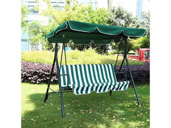 Banca-balansoar cu tent 1.7X1.1X1.5m, 2 culori 