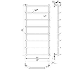 Trapetia HP 1100x530/500 