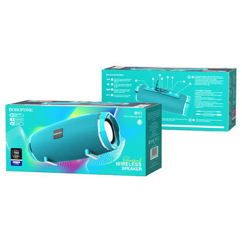 Портативная колонка Borofone BR3 Rich Sound [Peacock-Blue] 