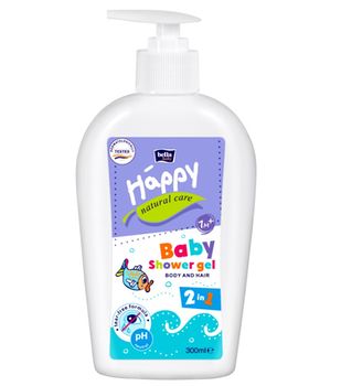 Șampon și gel pentru copii Bella Baby Happy Natural Care, 300ml. 