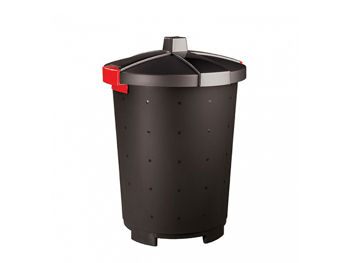 Контейнер для мусора Bytplast 65l, черный 