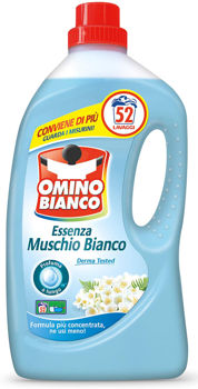 Omino Bianco Muschio Bianco detergent de rufe lichid,  52 spălări, 2.6l 