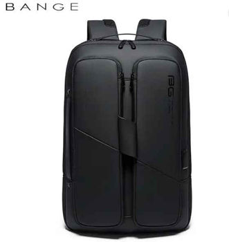 cumpără Rucsac urban Bange BG-7238 cu USB impermeabil negru 30l în Chișinău 