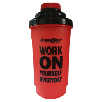 SHAKER IRONFLEX RED 700ML 