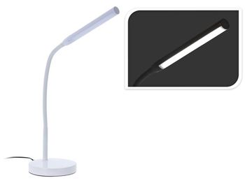 Lampa de masa LED 43cm (16 SMD LED/4W), metal, alba 